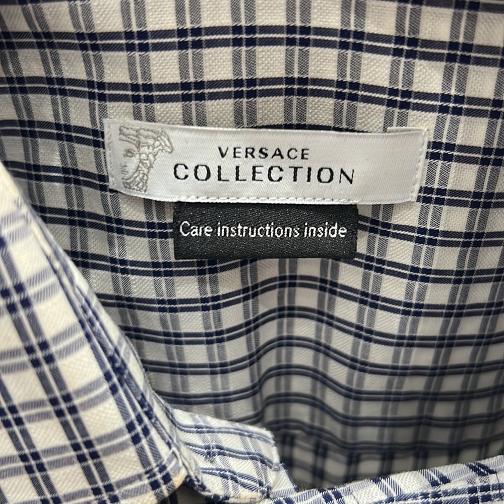 Euc Versace Button Down Shirt - image 2